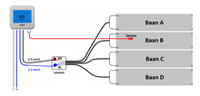 Afbeelding in Gallery-weergave laden, Infrarood vloerverwarming aansluitschema