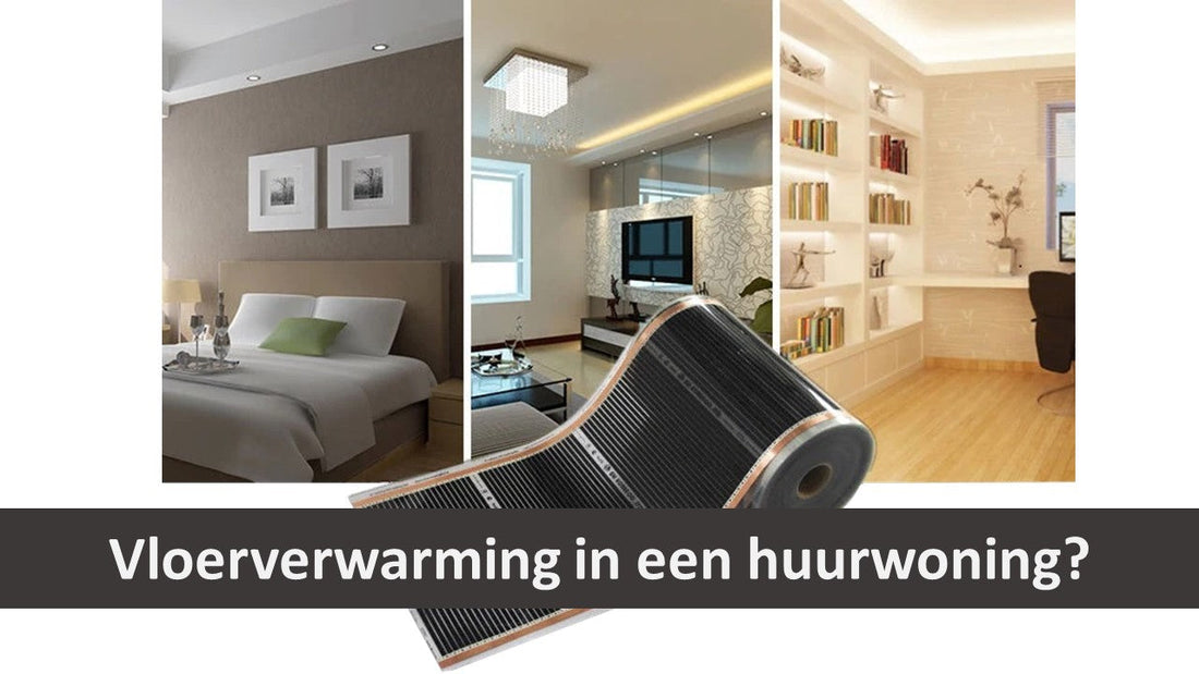 Carbon verwarmingsfolie voor infrarood vloerverwarming geschikt voor slaapkamer, woonkamer en werkkamer