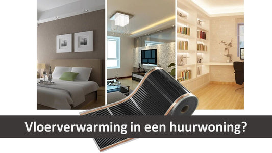 Carbon verwarmingsfolie voor infrarood vloerverwarming geschikt voor slaapkamer, woonkamer en werkkamer