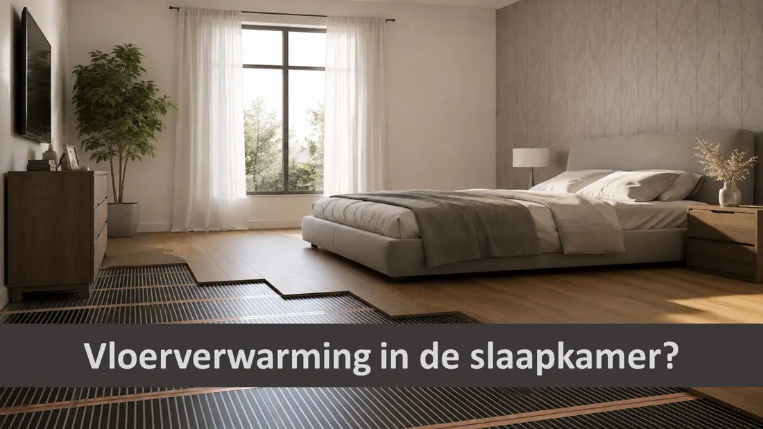 vloerverwarming in de slaapkamer
