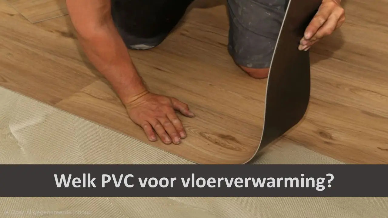Welke PVC vloer is geschikt voor infrarood vloerverwarming