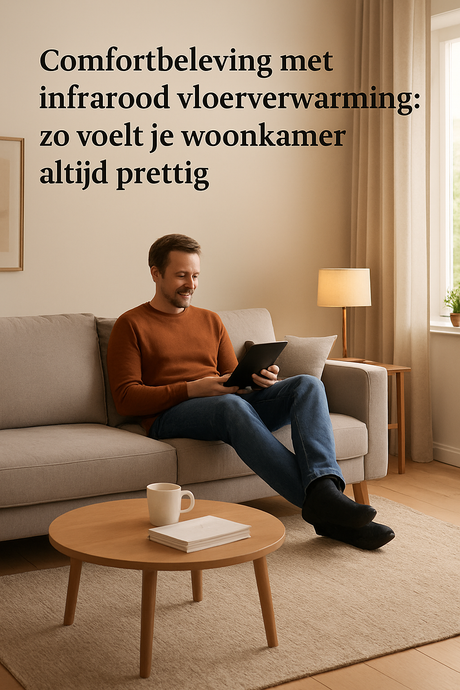 Comfortbeleving met infrarood vloerverwarming: zo voelt je woonkamer altijd prettig