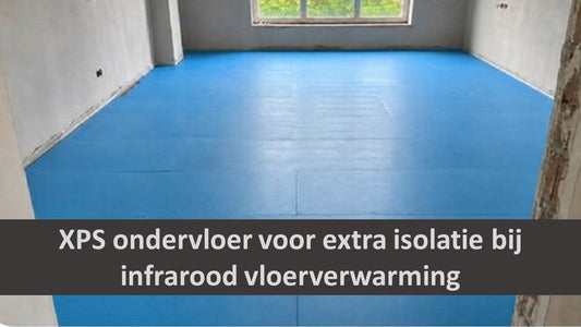 xps drukvaste ondervloer extra isolatie