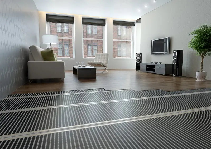 Video laden: infrarood vloerverwarming installatie video