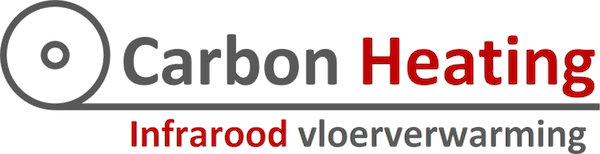 Logo carbon heating infrarood vloerverwarming